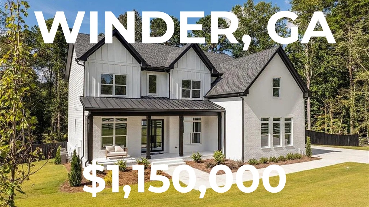 This Winder GA Custom Home Has Everything (7 Bedrooms, 2 Chef's Kitchens & An Apartment?)