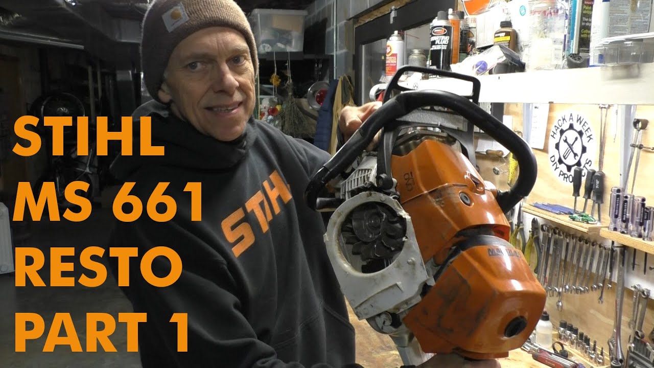 Реставрация бензопилы Stihl MS 661