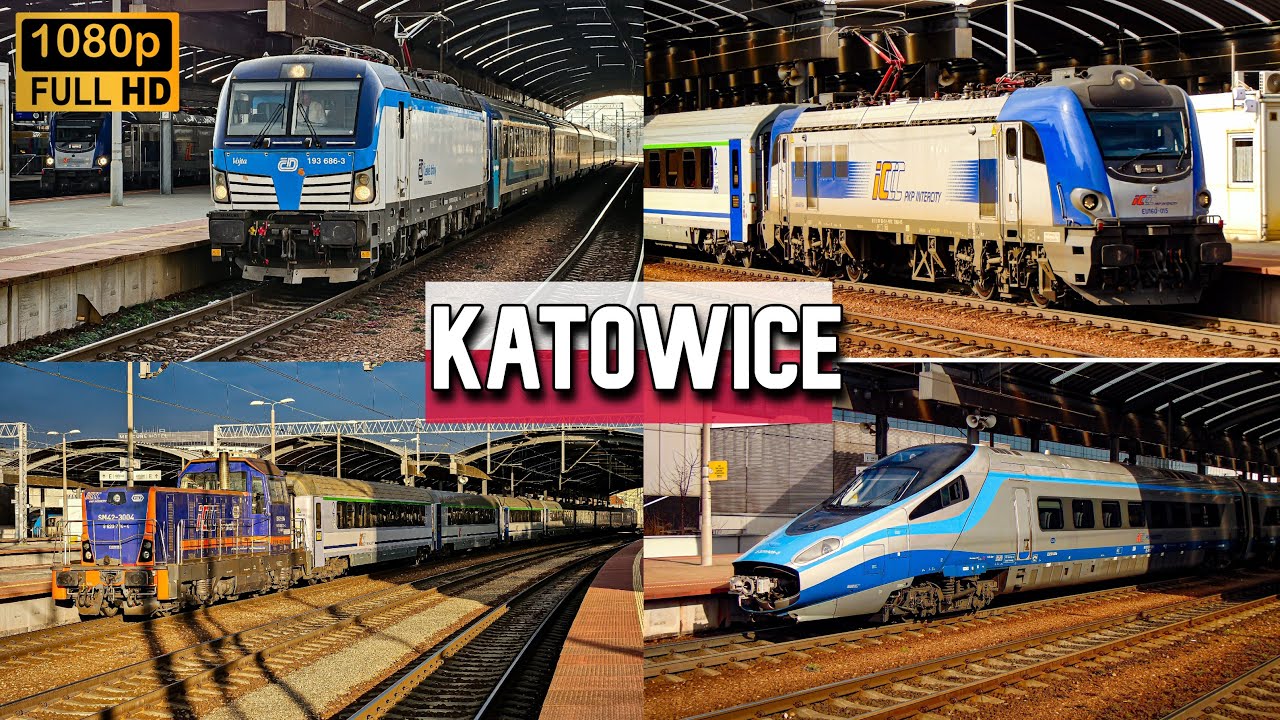 Trains #Katowice Main Station ● March 2024 | Pociągi w Katowicach, Marzec 2024