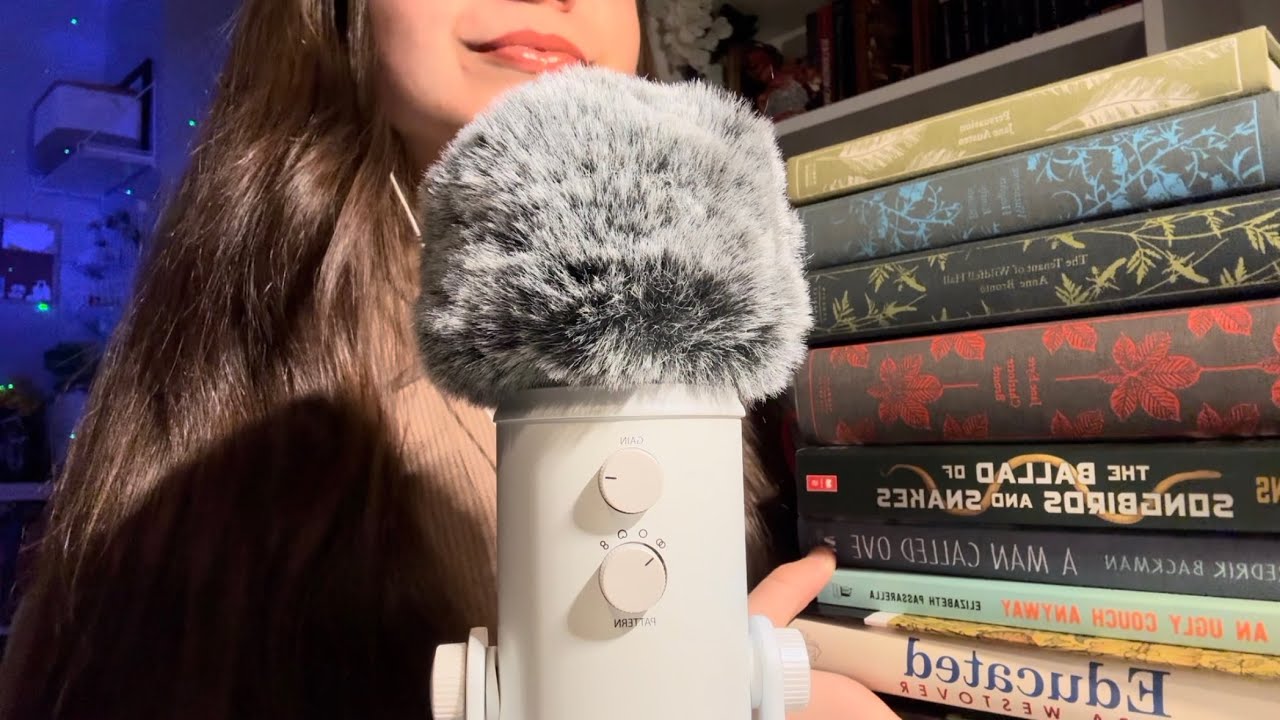 ASMR Thought Daughter Book Recs 💭 *tapping, scratching, gripping, whispering, rambling*