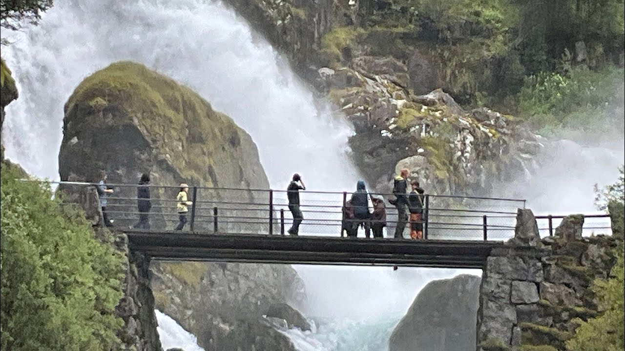 Pinoy in Norway Paalis natayo sa Gryta Camping papunta Briksdal Glacier ang Ganda ng Falls at Marami