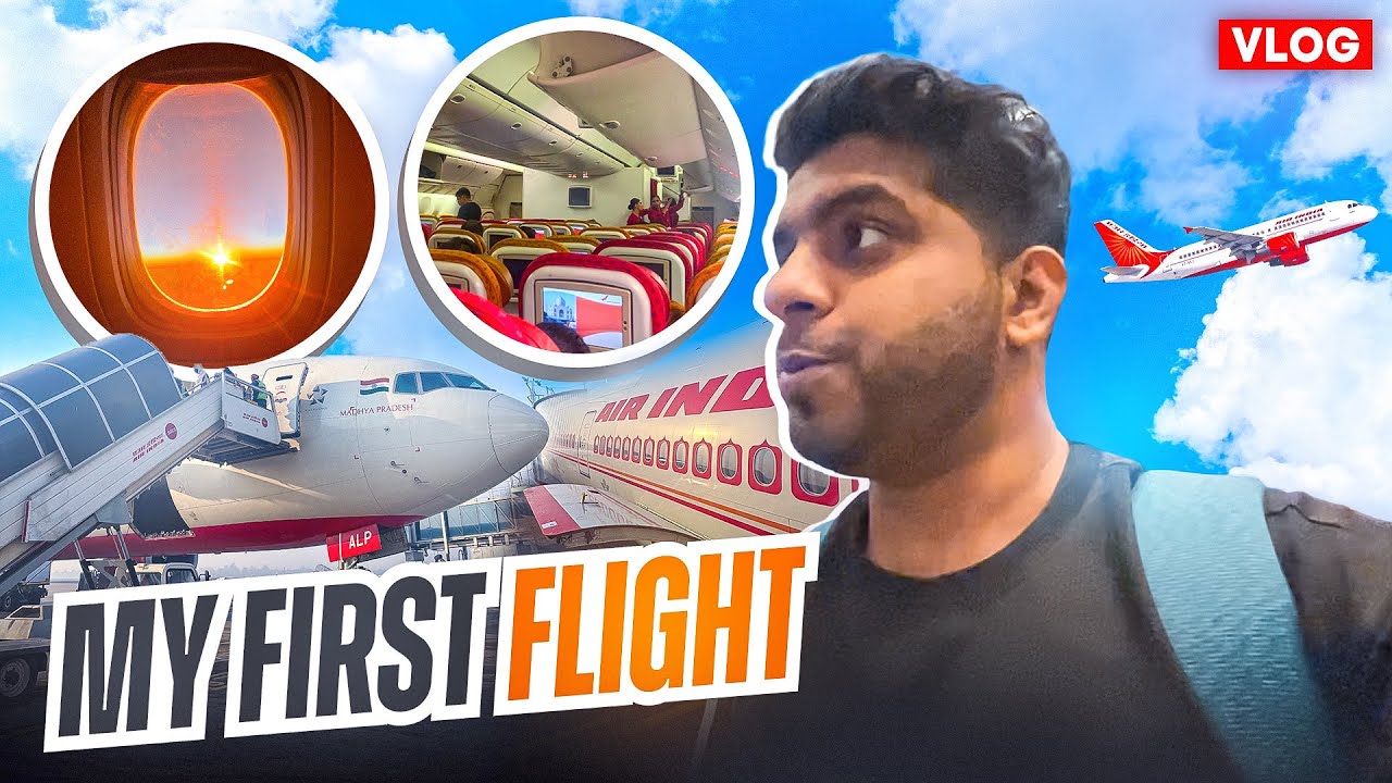 My First Flight Ever 😱 Air India Boeing 777 Experience!
