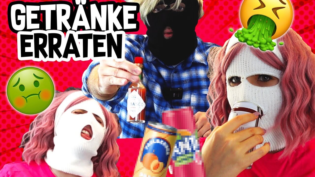 Getr&auml;nke BLIND ERRATEN! 👅🧃 (Mit Candy)