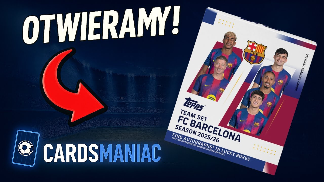 Team Set FC Barcelona 2025/26 | Autograf Trafiony!