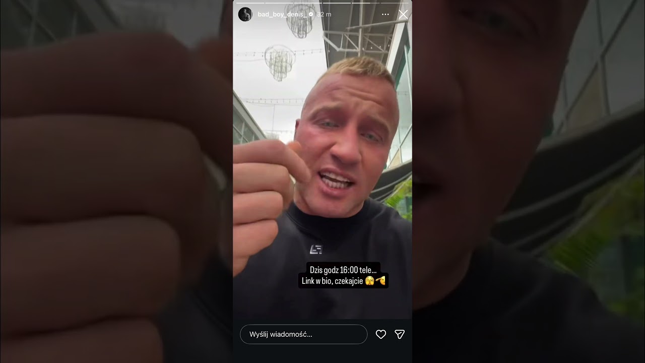Denis Załęcki do Dzigiego WS propozycja spotkania