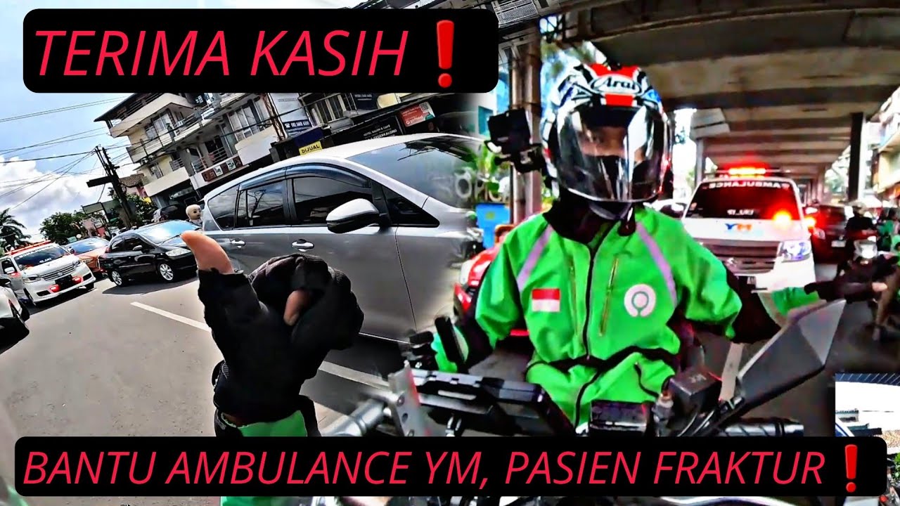 Bantu Ambulance YM, Bawa Pasien Fraktur❗ Ke Rumah Sakit Santosa Hospital Bandung Central ( SHBC ) .
