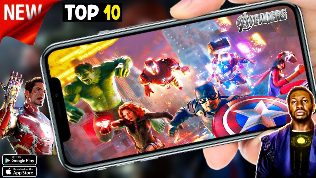 Top 5 Marvel Avengers Games for Android 2023 | best high graphics avengers games for android
