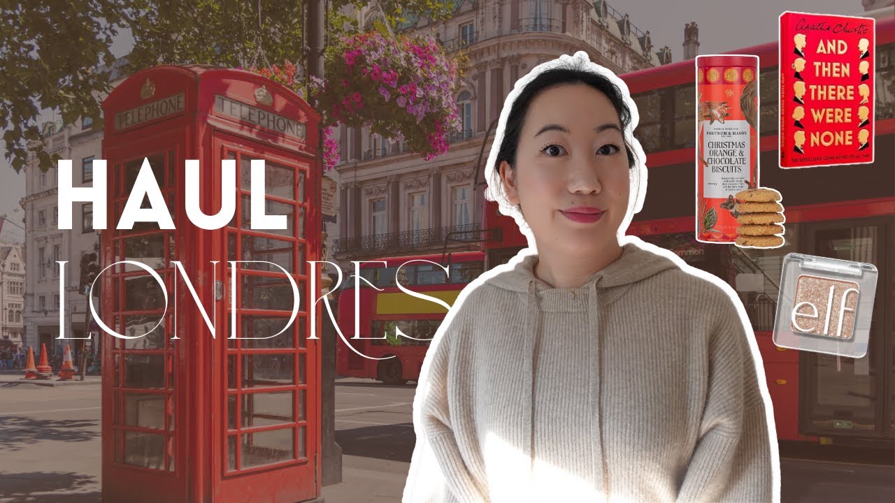 UN HAUL BRITISH 🇬🇧 Tout ce que j’ai acheté à Londres ! Beauté, biscuits de Noël, livres…