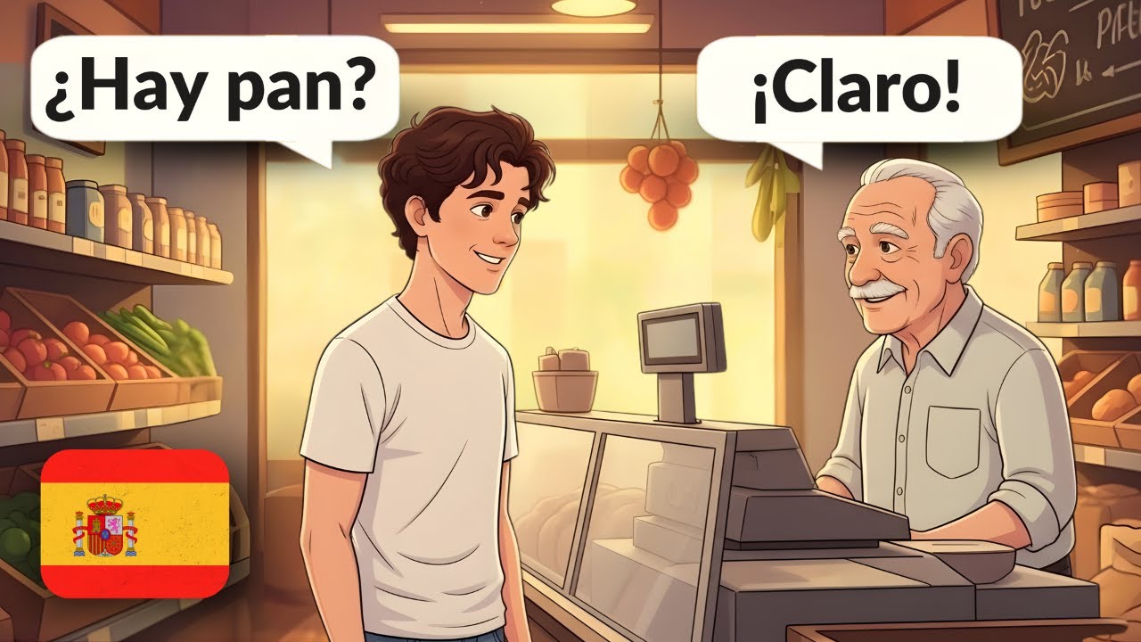 4 Simple Spanish Conversations for Beginners | Real Dialogues (A1–A2)