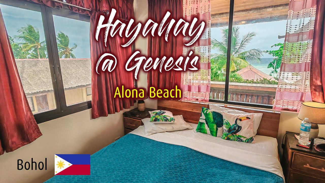 Alona Beach affordable beachfront hotel | Hayahay Resort Panglao, Bohol | Philippines