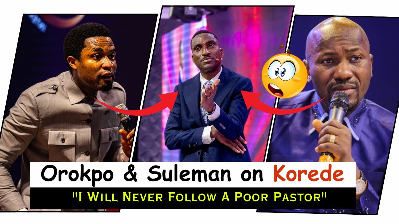 Apostle Michael Orokpo and Apostle Johnson Suleman responded to Pst Korede Viral Statement