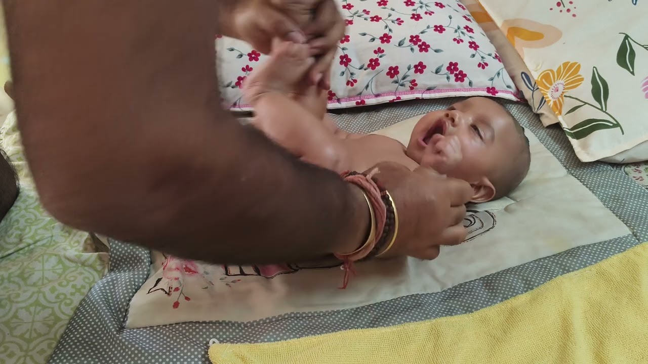 #cutebaby #newbornbaby #excerciseathome 