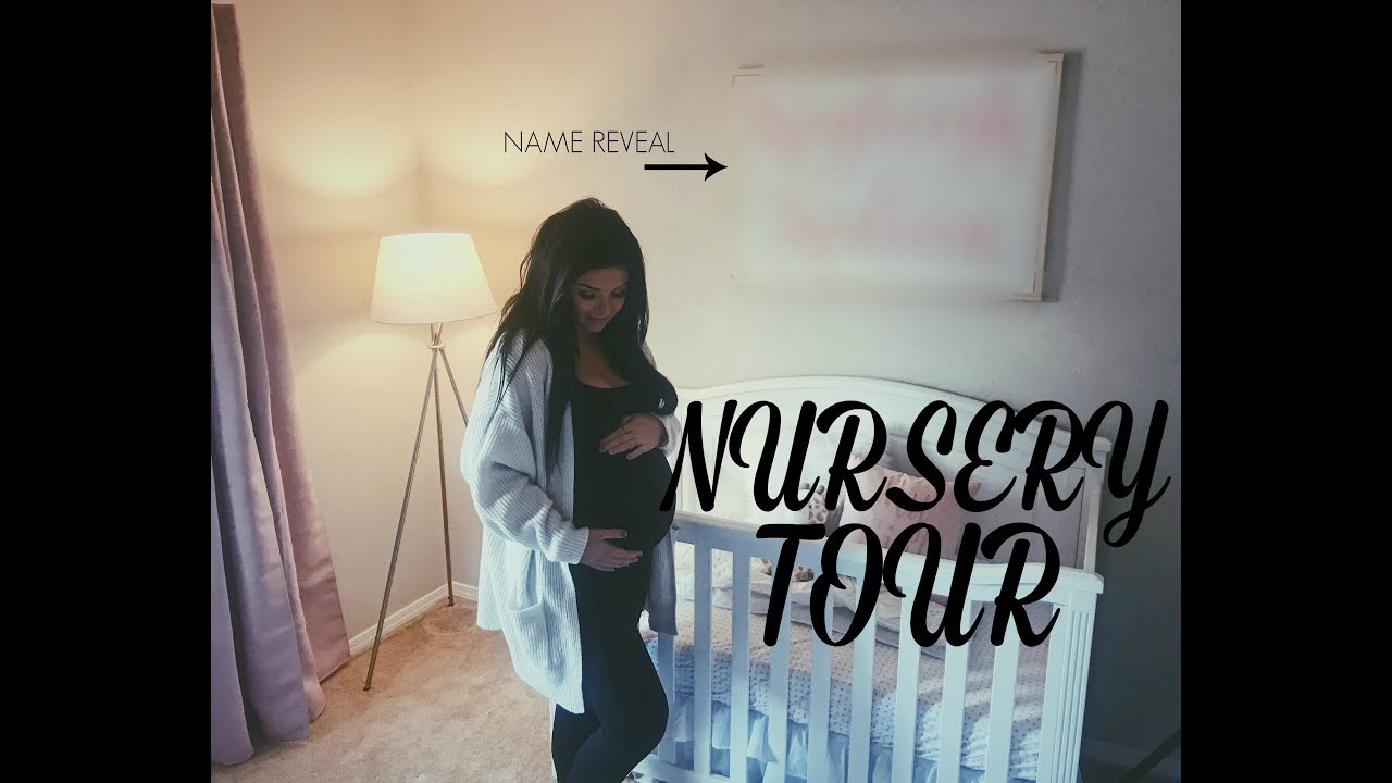Nursery Tour | Name Reveal | Nursery Tour On A Budget | Baby Girl