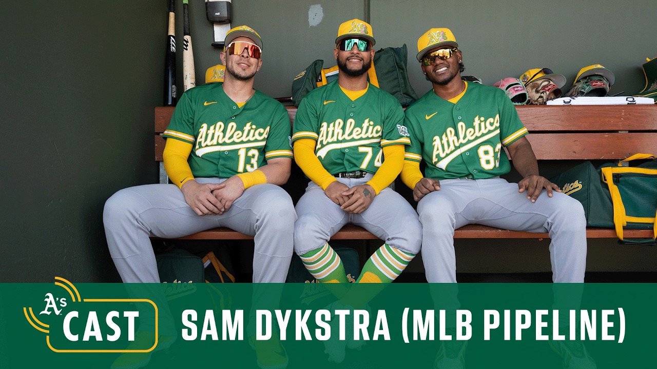 The A's Farm System is LOADED: Leo De Vries, Jamie Arnold & More | MLB Pipeline's Sam Dykstra