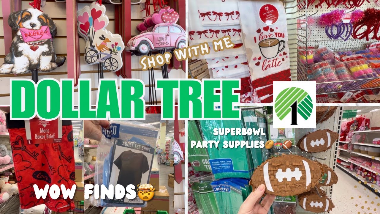 Новые находки в Dollar Tree | Декор для вечеринки по случаю Суперкубка и многое другое