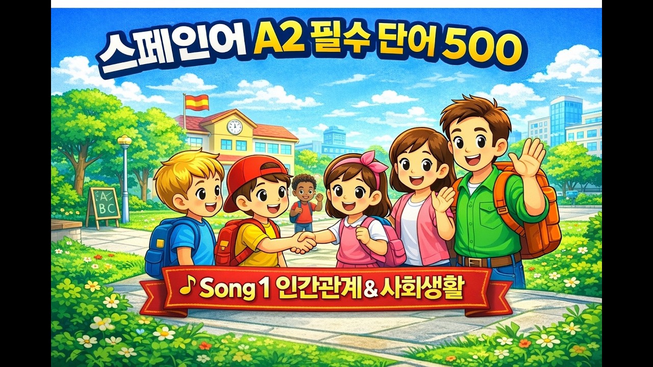 노래로 배우는 스페인어 A2 필수단어 500_1