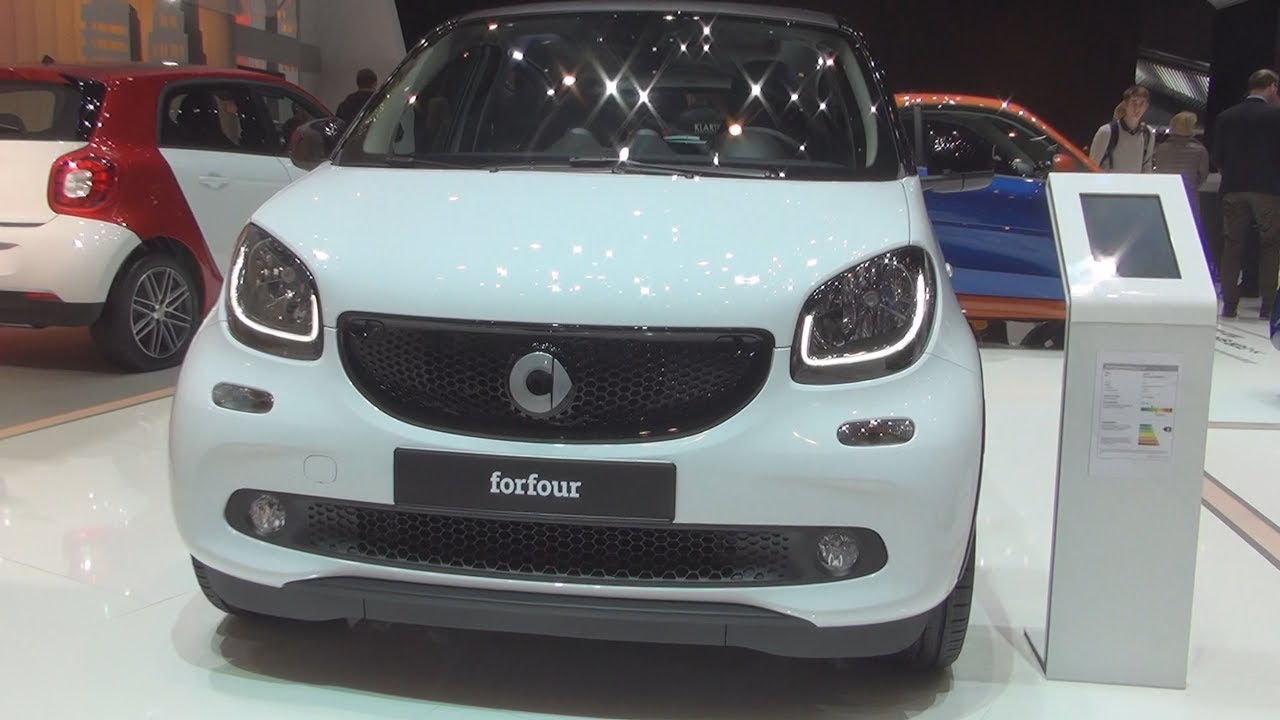 Smart Forfour 66 kW Twinamic White (2016) Exterior and Interior