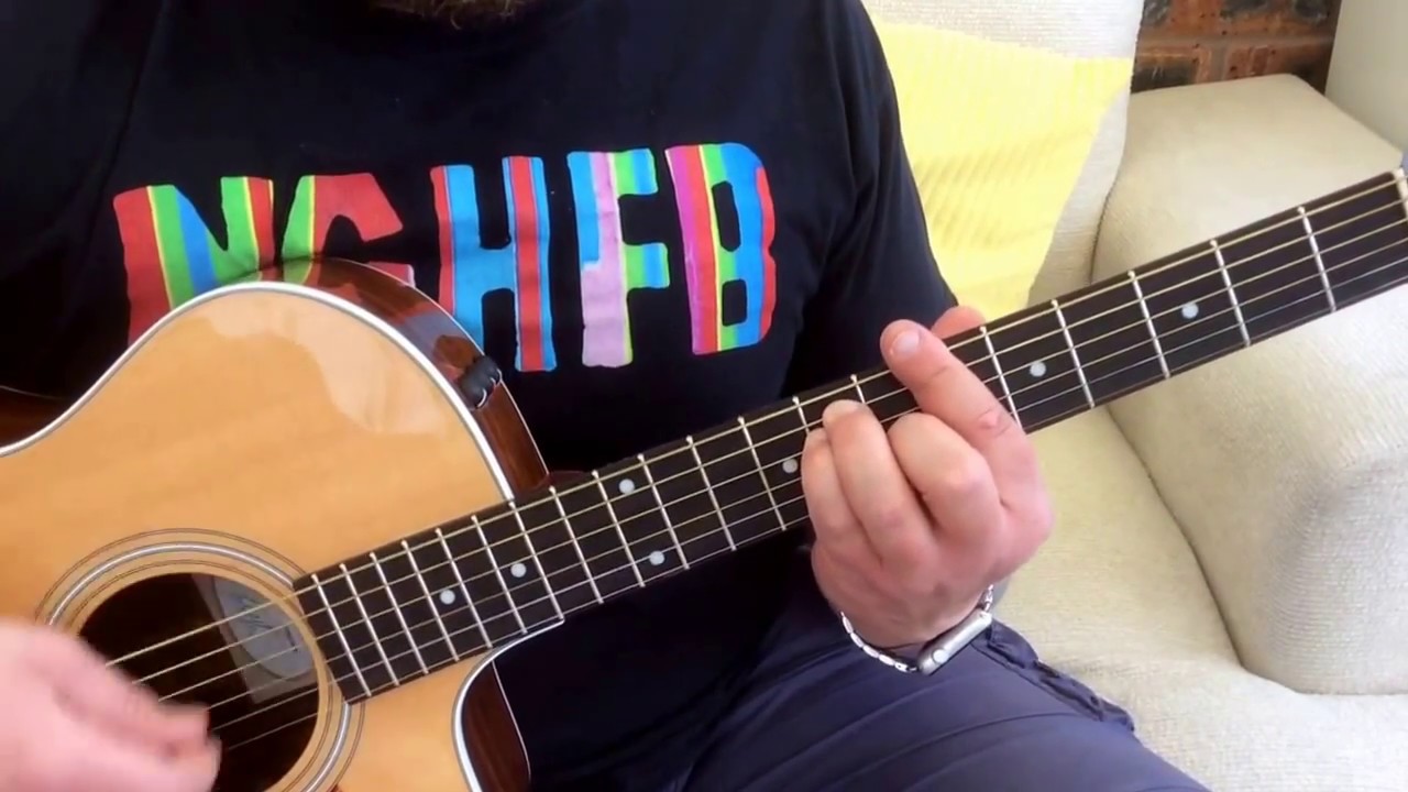 Billy Bragg-A New England-Acoustic Guitar Lesson.