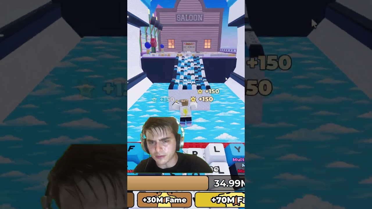 NEW BBNO$ WORLD IS INSANE +1 speed keyboard escape  #roblox #keyboardescape