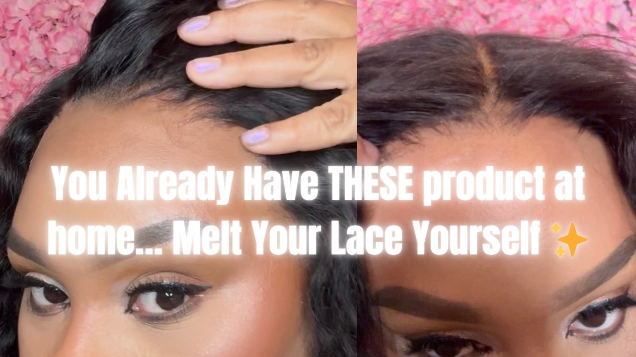 Asteria Hair Water Wave | Can you get the same melt WITHOUT lace glue?