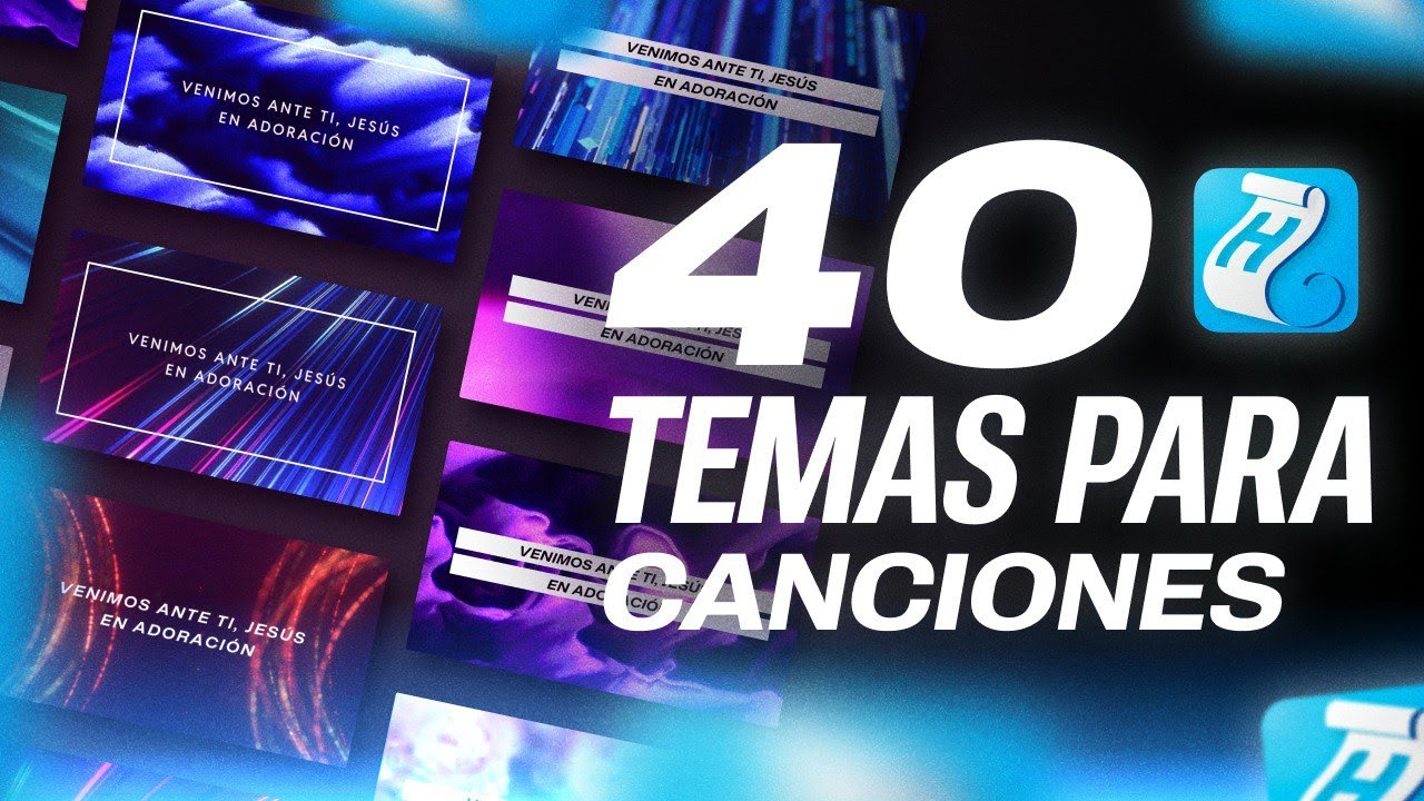 🔥40 TEMAS IMPRESIONANTES para las CANCIONES de la IGLESIA con HOLYRICS 🔥