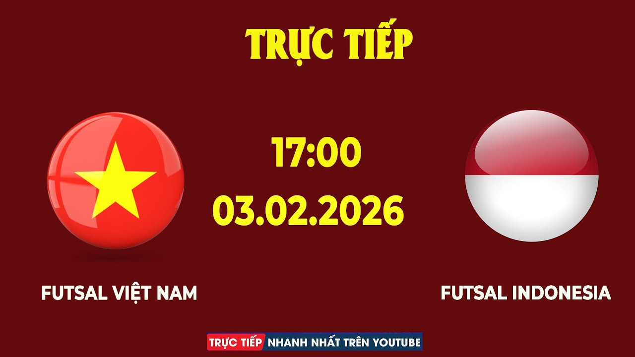 Futsal Việt Nam vs Futsal Indonesia | Ròng Vàng Thét Ra Lửa