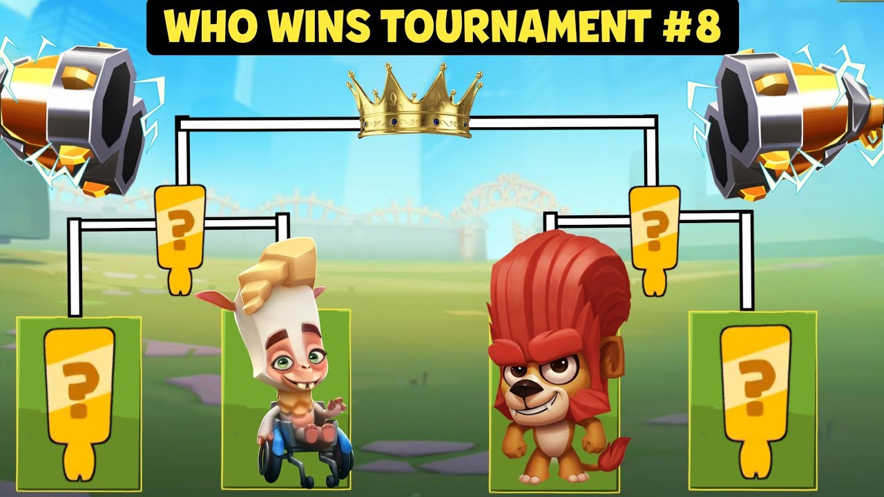 Paco or Duke Who Wins 🤔 Zooba 1v1 Tournament #8