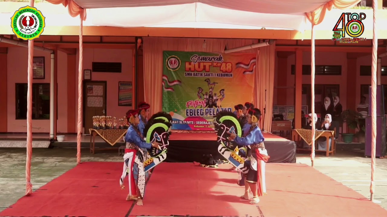 FESTIVAL EBLEG SMK Batik Sakti 1 Kebumen   SMPN 2 SRUWENG