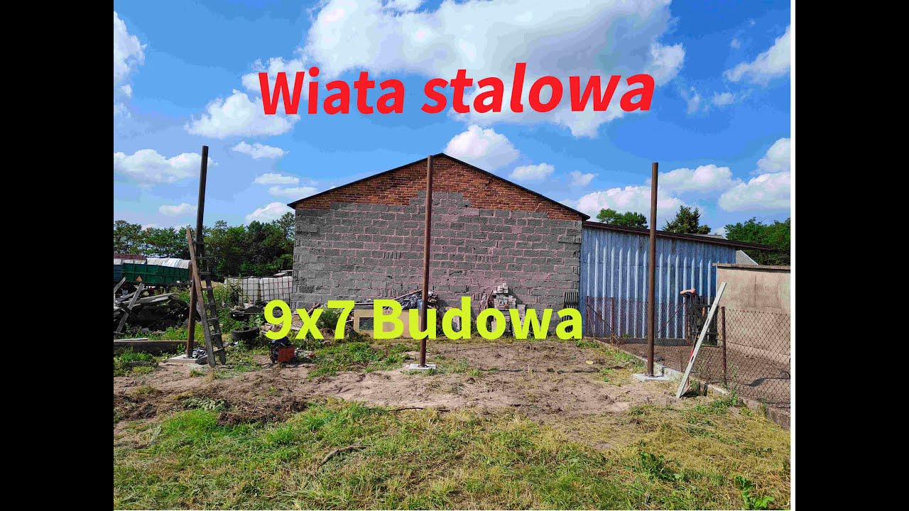 Wiata Stalowa - Budowa #wstępny zarys i materiał
