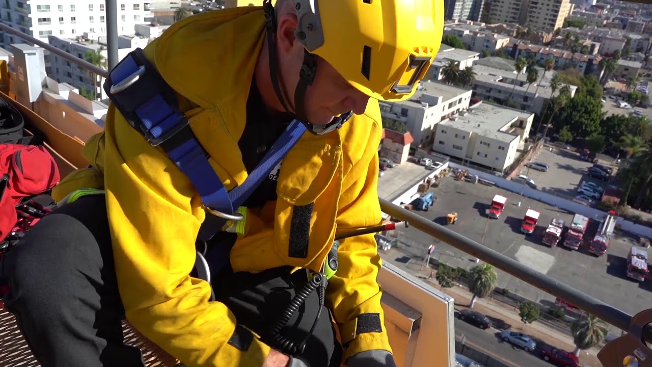 Tower Crane Rescue Drill: The Rise Koreatown
