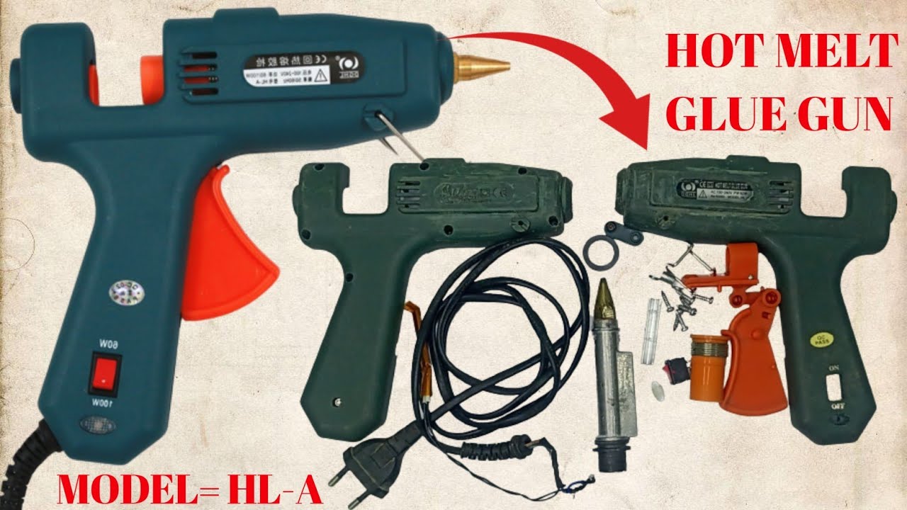 HOT MELT GLUE GUN (DGHL) TEARDOWN/ASSEMBLE#dol #HL-A #gluegun #DGHL #teardown #assemble #do.or.learn