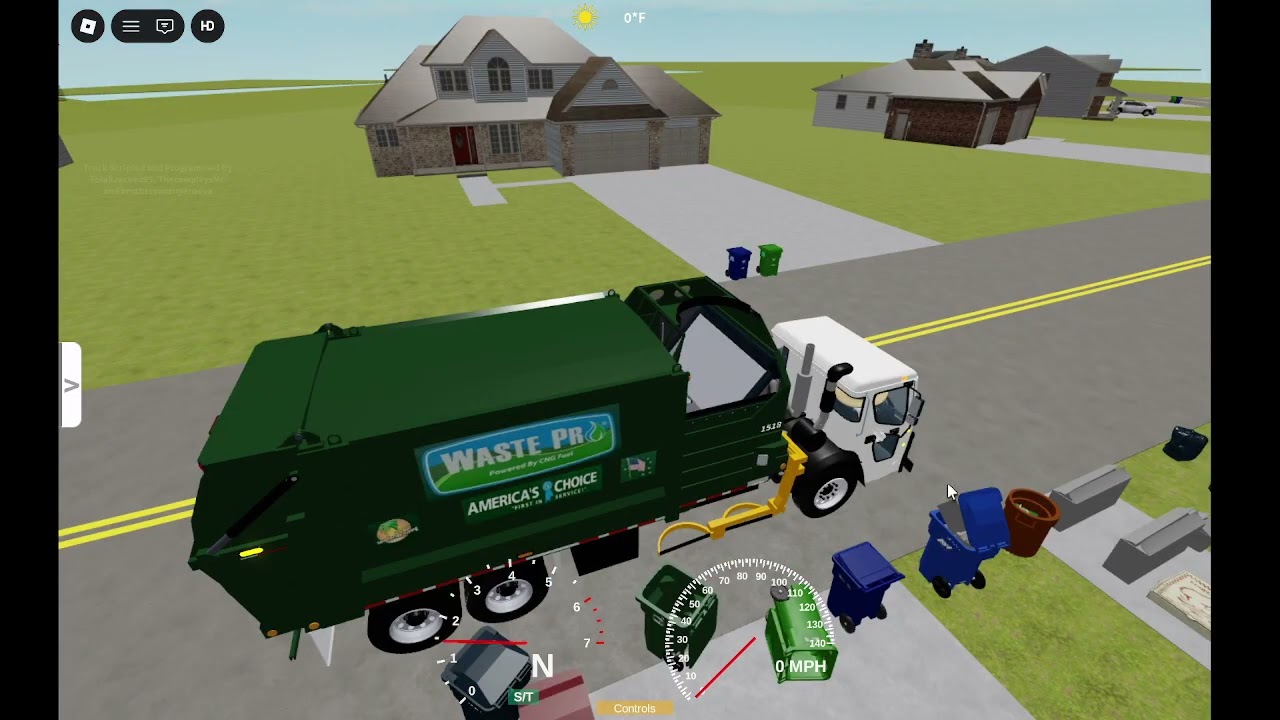 Waste Pro of Coral Springs, Heli truck gameplay