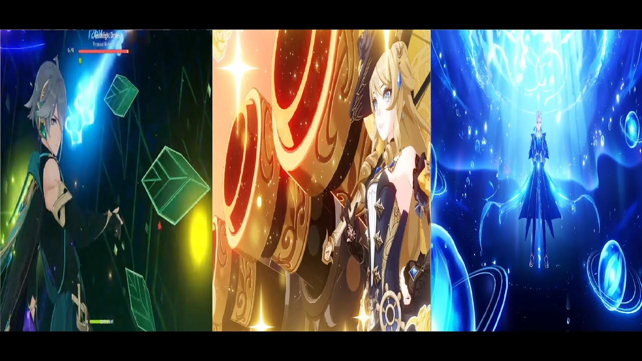 C0 Navia vs C0 Alhaitham vs C0 Neuvillette Damage Comparison | How Does Navia Compare? Best DPS!?!