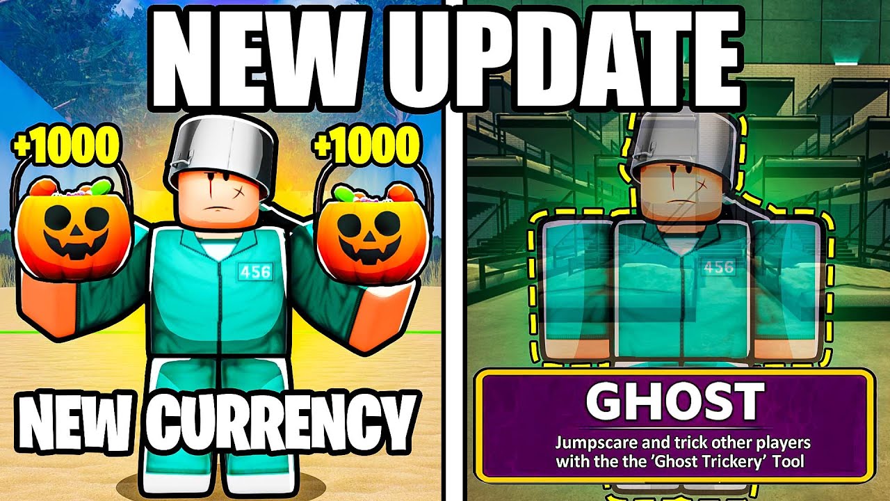 Everything ADDED in the NEW HALLOWEEN UPDATE in Roblox Squid Game | INK GAME