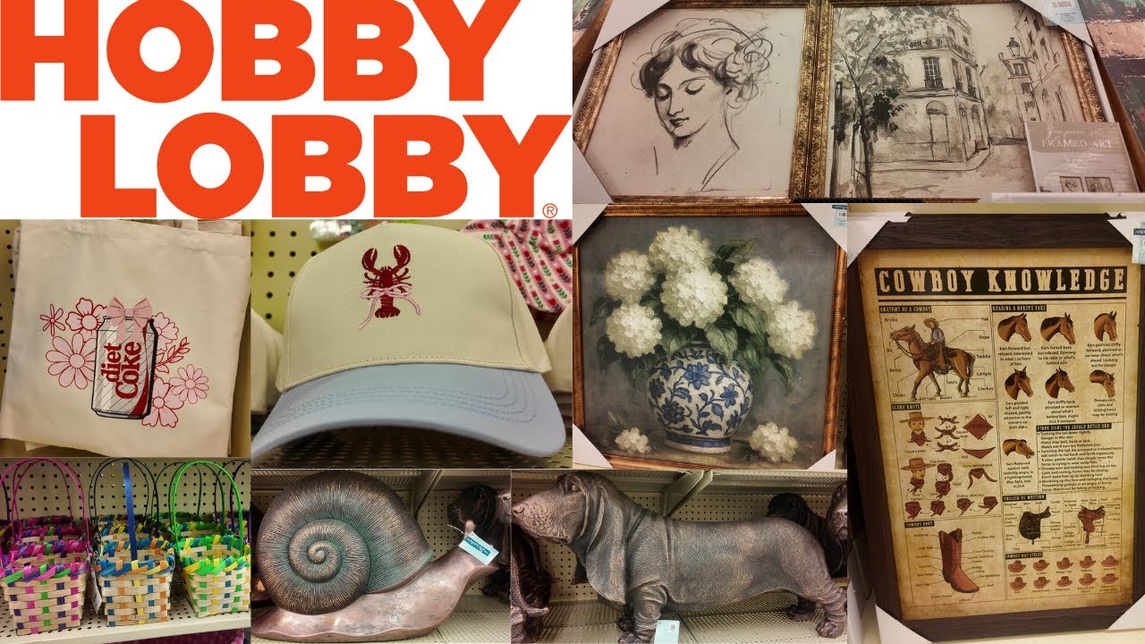 Hobby Lobby - 40% Off Wall Art, 50% Off Picture Frames. Outdoor Decor & Easter Finds