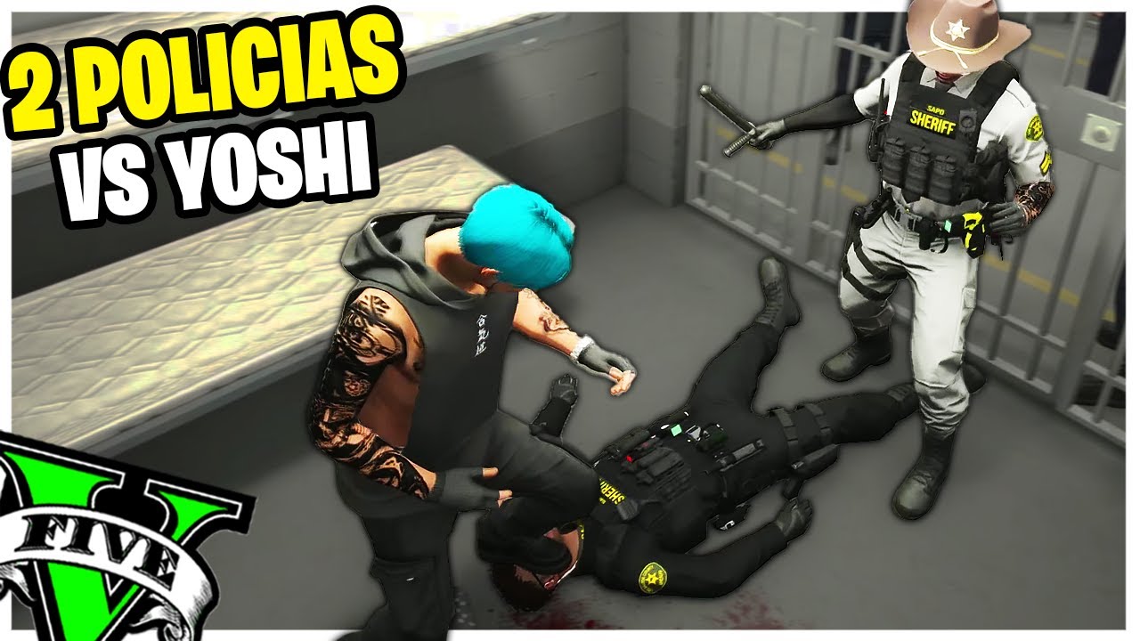 Me Enfrento a DOS Policias dentro de Comisaria en Gta Rp