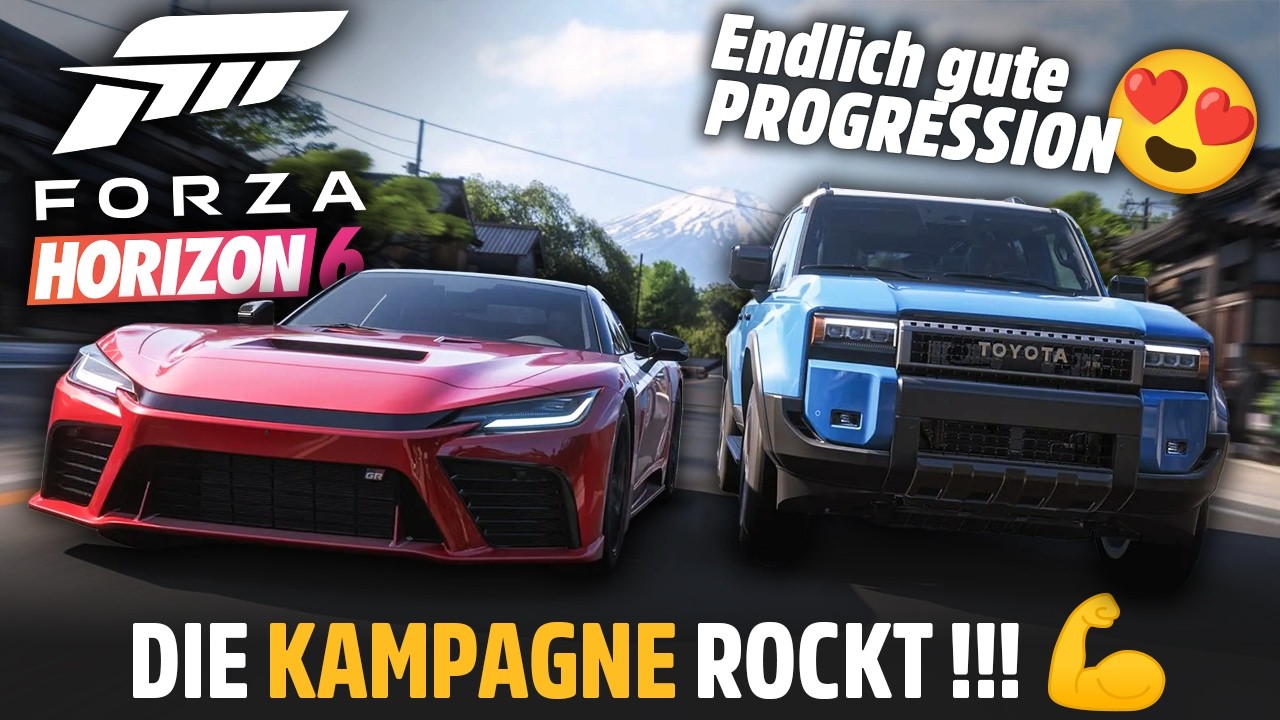 FORZA HORIZON 6 🎌 KAMPAGNE 😍 Endlich ein geiles Fortschrittssystem!!