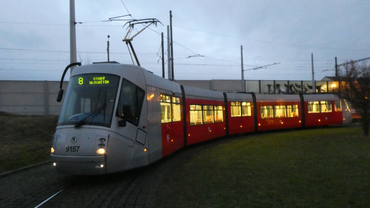 Linka 8 // Nádraží Podbaba - Starý Hloubětín - Vozovna Kobylisy