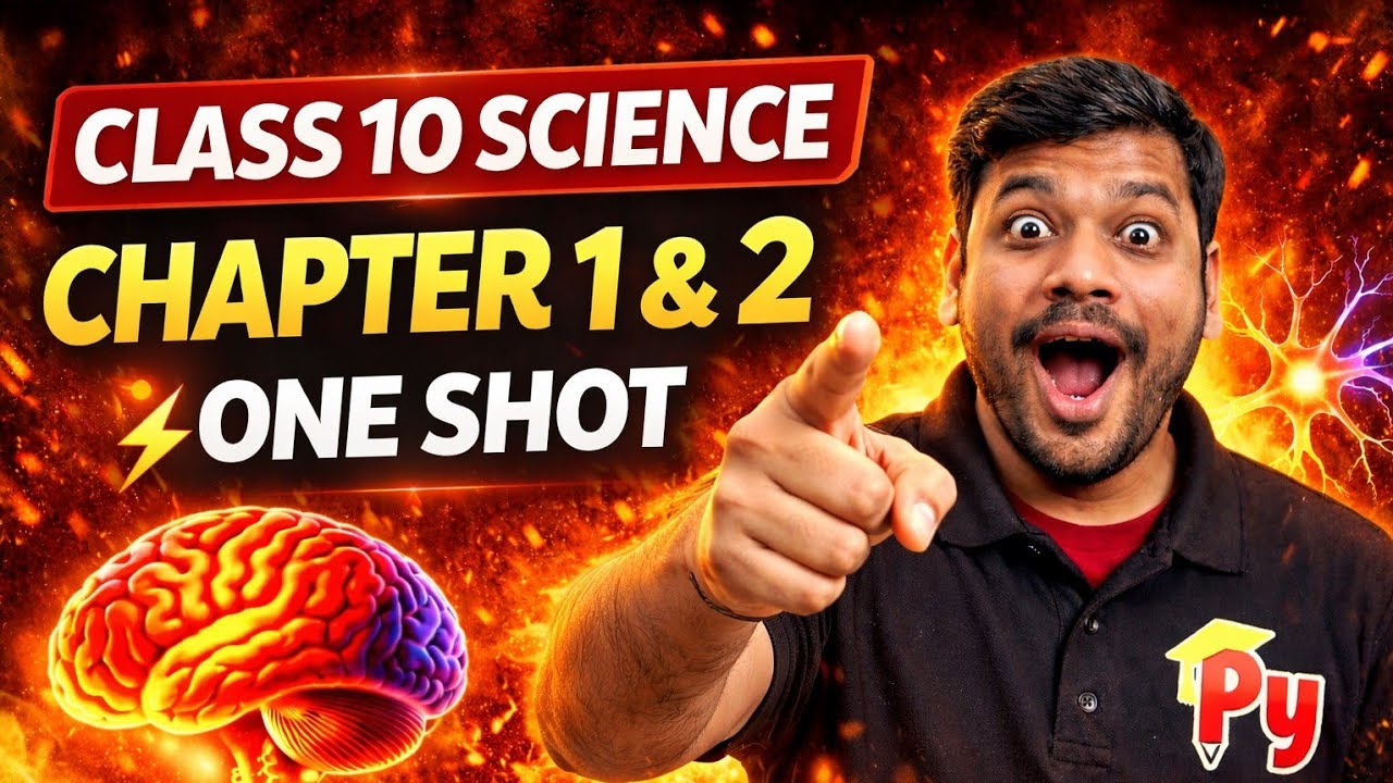 Class 10 Science|| Chapter 1 & 2 || ONE SHOT || Full Revision by Ajay sir 
