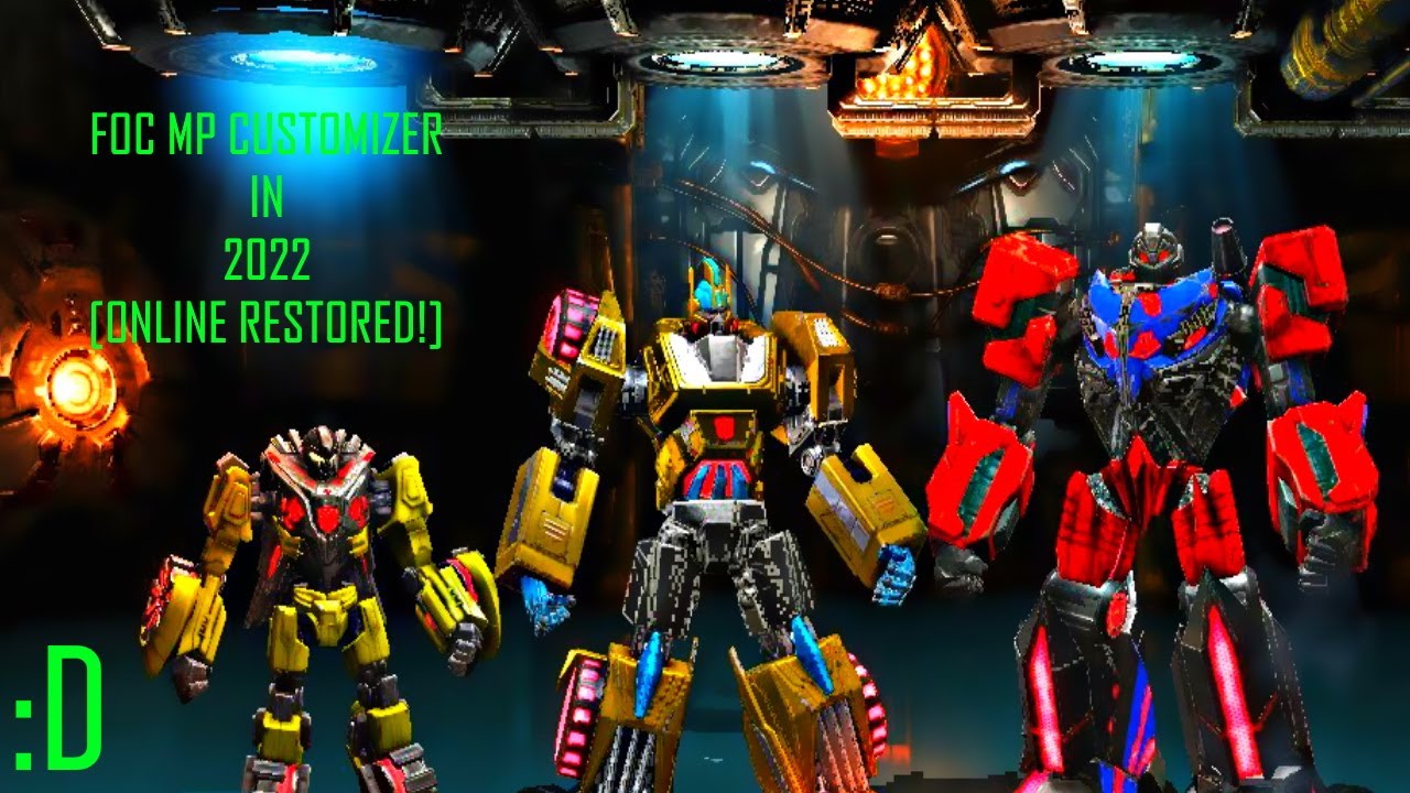 Transformers: Fall Of Cybertron | Multiplayer Character Customizer in 2023! (With Download)