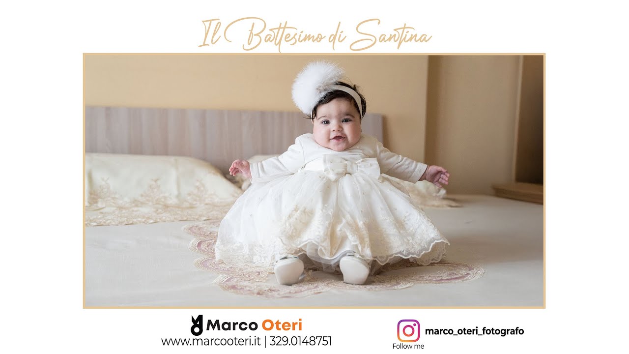 Photoslide Battesimo Santina
