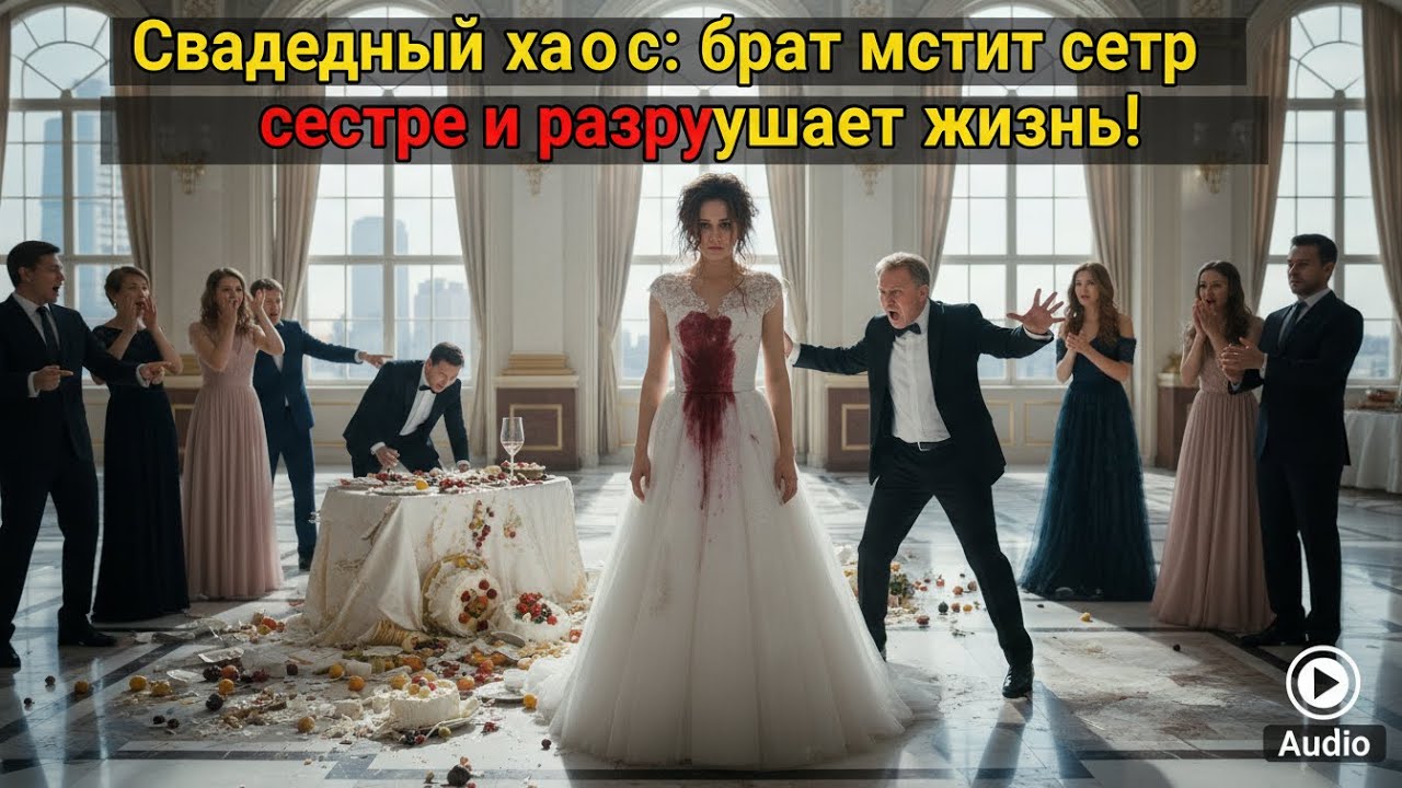 Брат облил вином платье невесты – и лишился всего в семье!