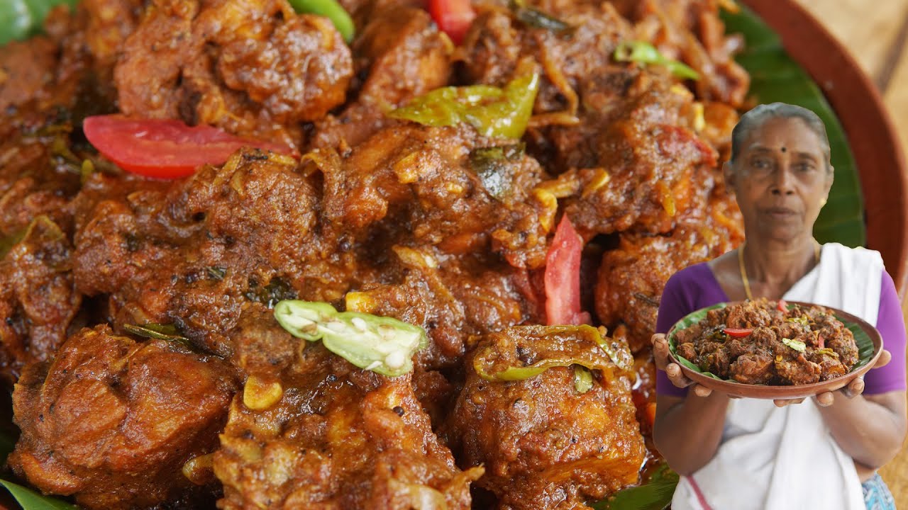 Tasty Fried Chicken Curry | Kerala Style Chicken Curry