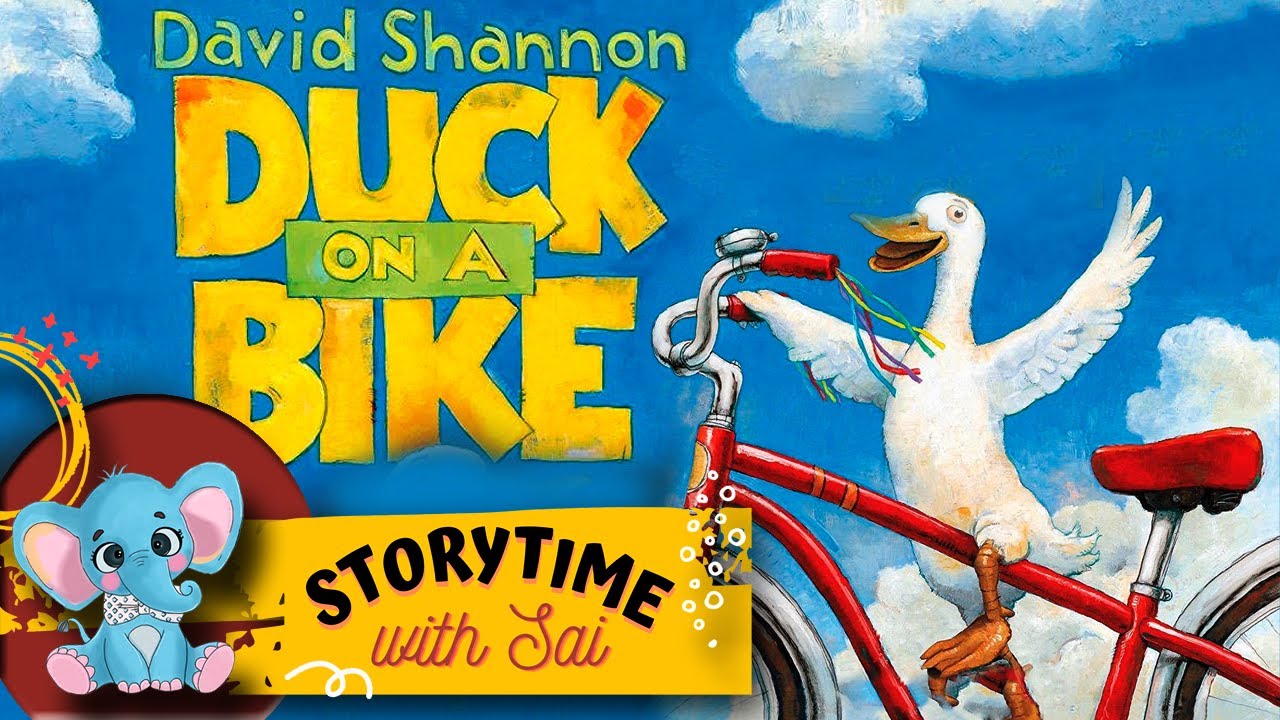 165 - Duck On A Bike by David Shannon | Kids Book Read Aloud #Kidsstorybook #Readaloud #Read #Books