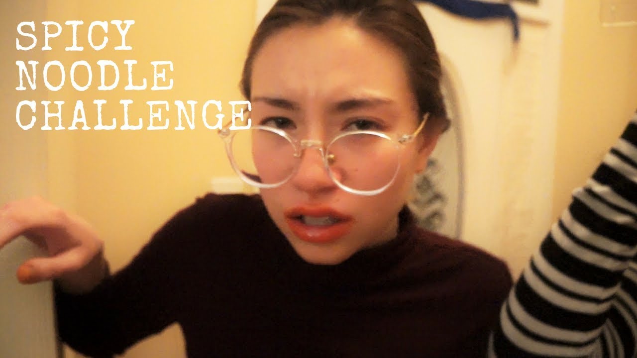 Spicy Noodle Challenge//TAYOtv