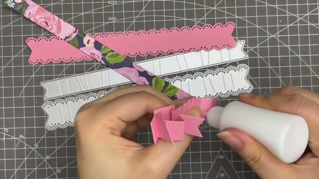 KSCRAFT Shabby Chic Ruffle Tutorial