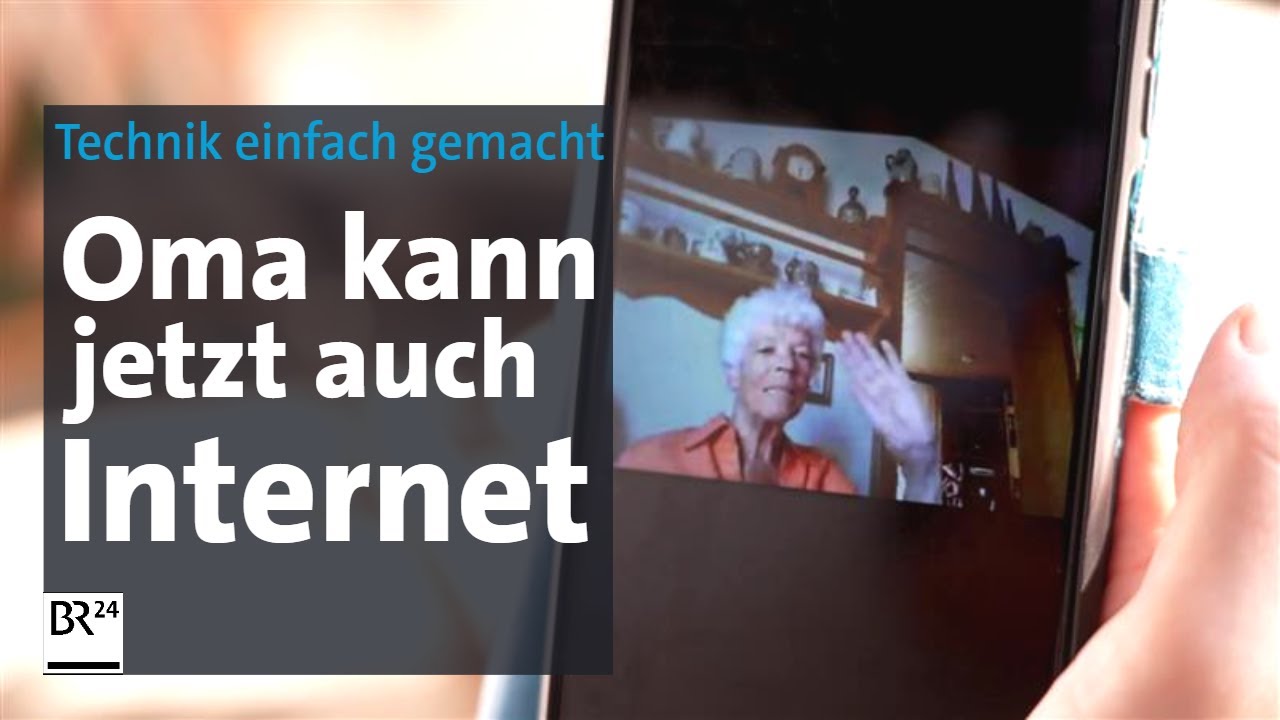 Handy und Internet ganz einfach zu bedienen: Neue Idee f&uuml;r Senioren | BR24