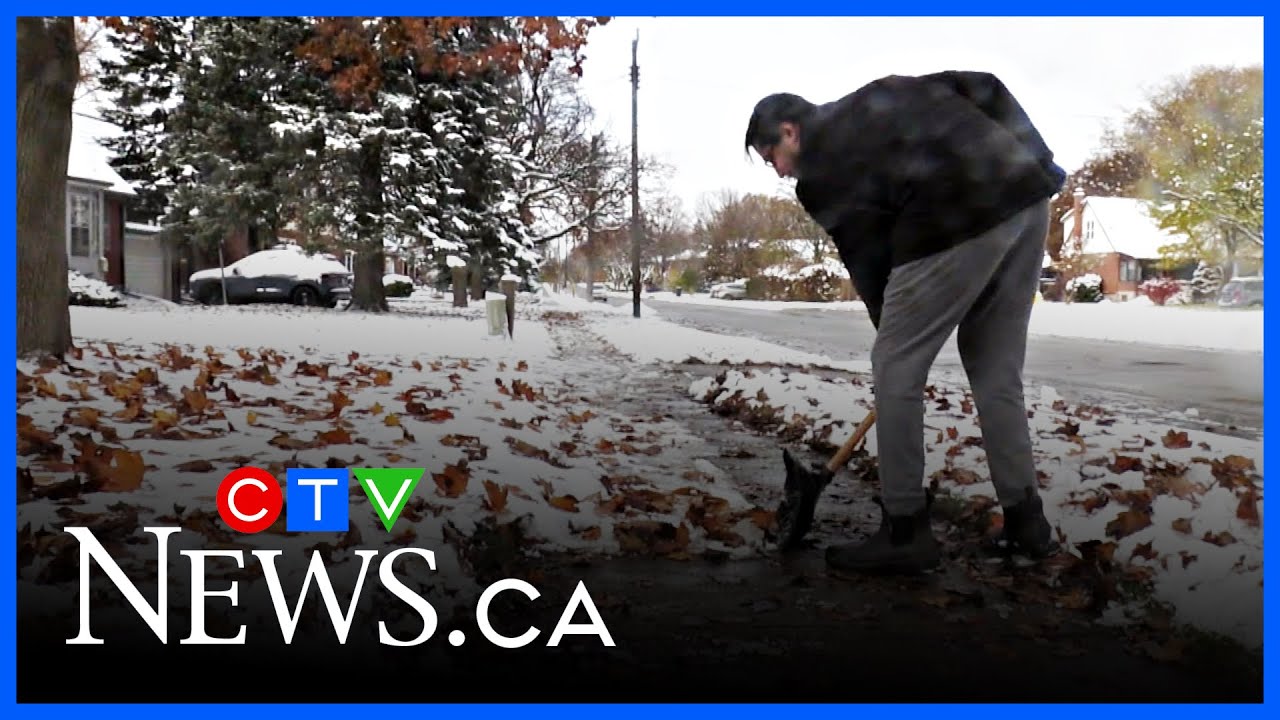 A blast of winter weather