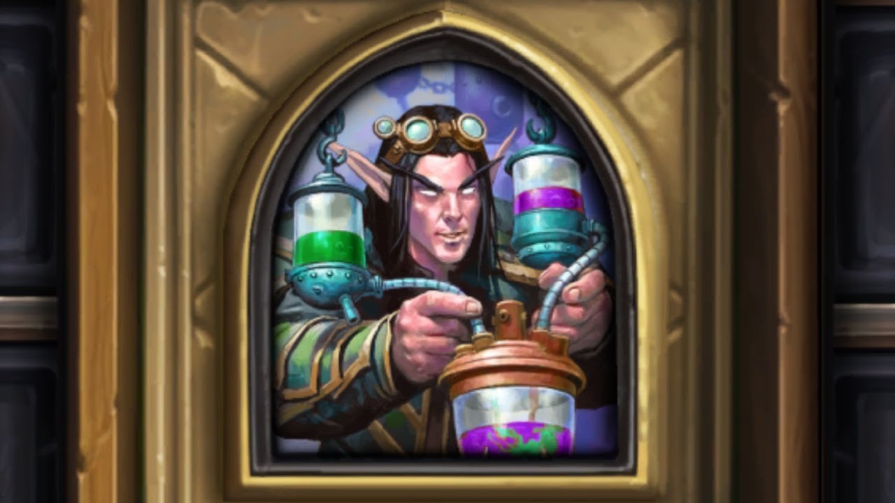 Hearthstone Puzzle - The Boomsday Project - Poisonmaster Pollark 9/9 (Lethal 1/4)