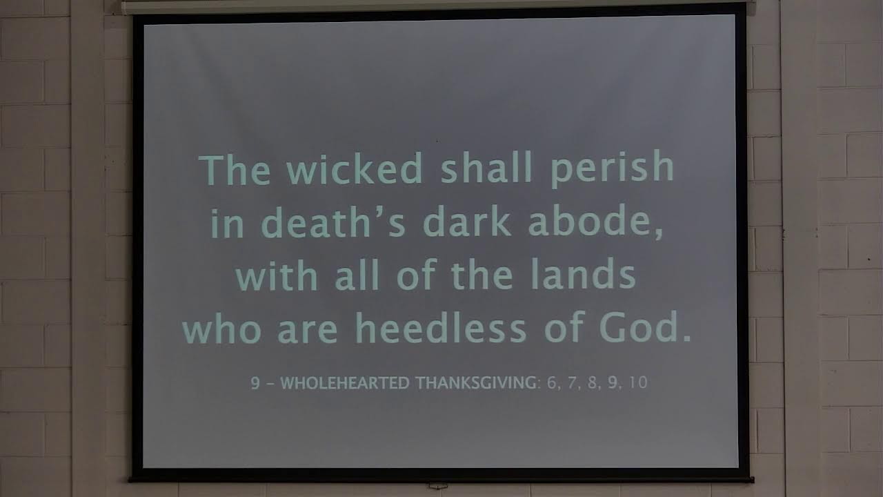 15/02/2025 Evening Service - Living in Christ's Victory Now
